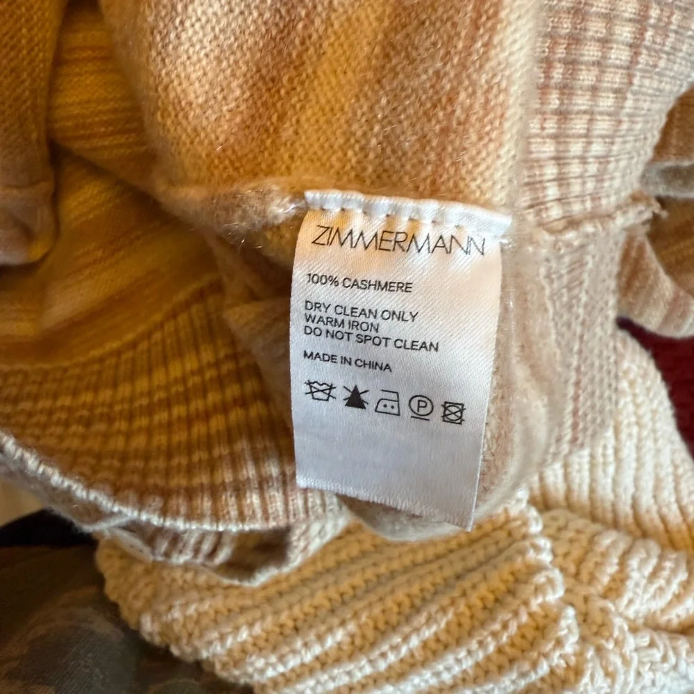 ZIMMERMANN Unbridled Cashmere Sweater - Picture 7 of 7